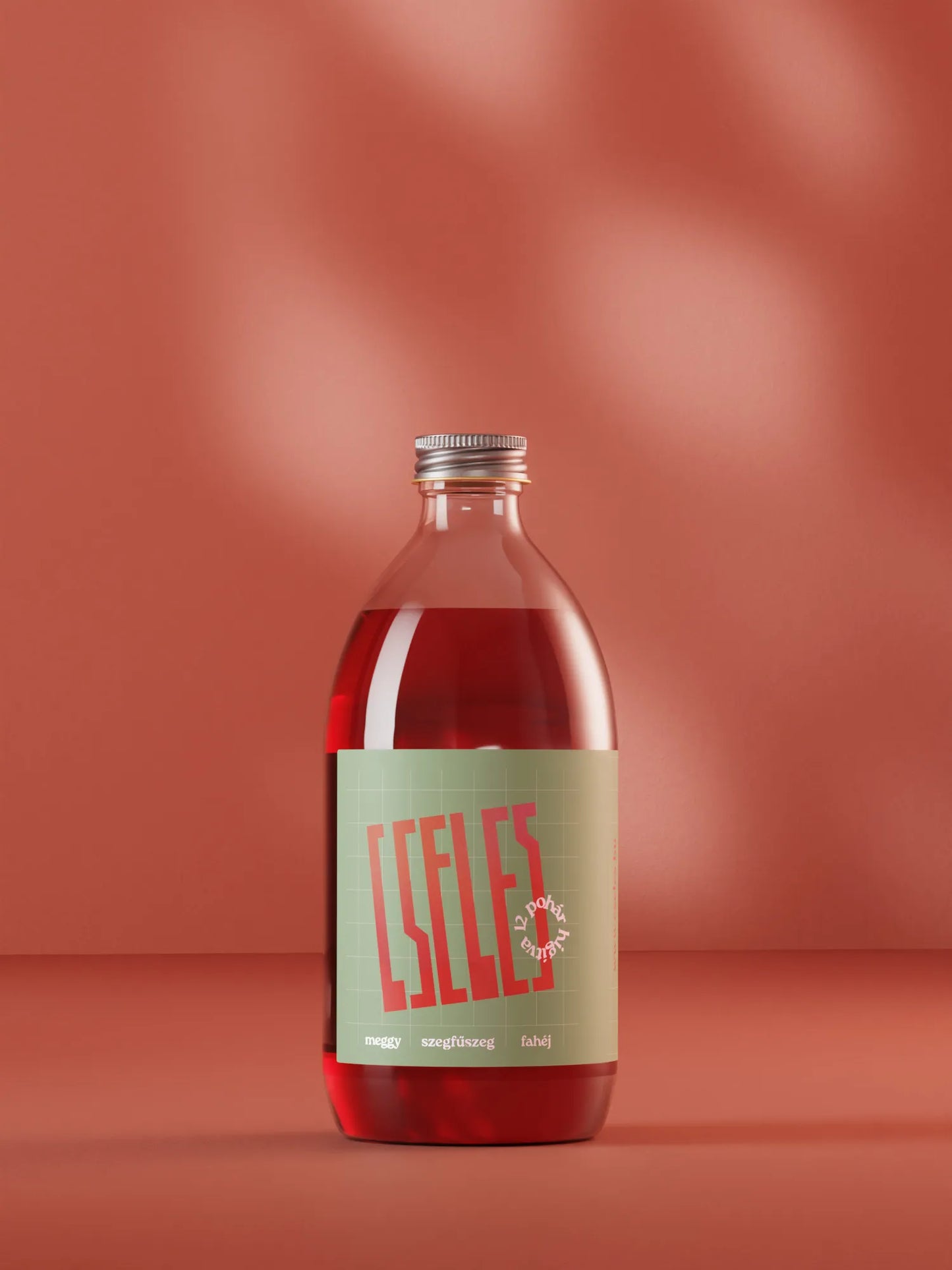 Cseles meggyes, szegfűszeges, felnőttszörp 0,5L (alk. 24% V/V)