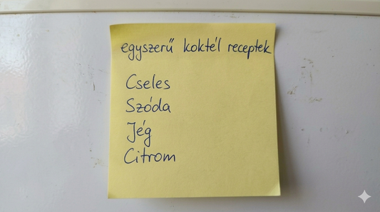 Egyszerű koktél recept: 4 ital 3 hozzávalóból